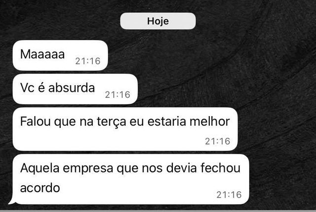 Conversa de cliente: a empresa que devia fechou acordo